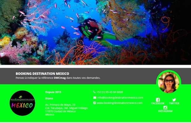 Booking Destination Mexico, Réceptif Mexique