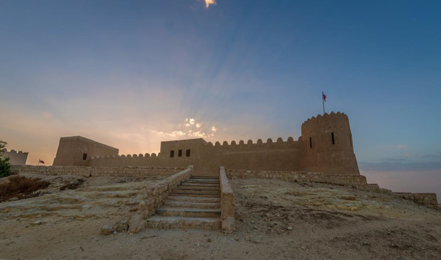 Classé par l’UNESCO au patrimoine mondial, Qalat al Bahrain, un fort portugais construit sur une colline créée par des strates successives d’occupation humaine - Photo : BTEA