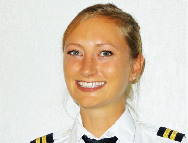 Marine est pilote chez Volotea - Photo : Volotea