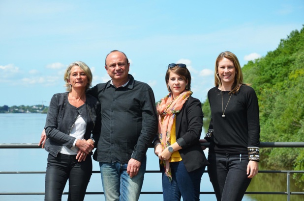 L’équipe d’Hotelgroupes-Restogroupes, de gauche à droite : Christèle, Jean-Baptiste, Amandine et Audrey - DR : Hotelgroupes-Restogroupes