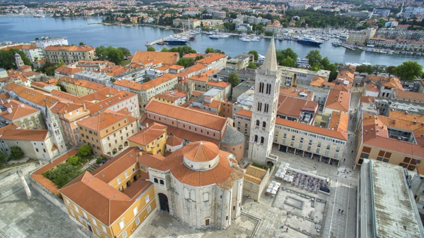 Zadar est un haut-lieu du tourisme en Croatie - Photo : OT de Croatie
