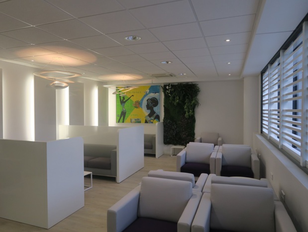 Salon de l'aéroport de Fort-de-France - Photo Corsair Salon de l'aéroport de Fort-de-France - Photo Corsair