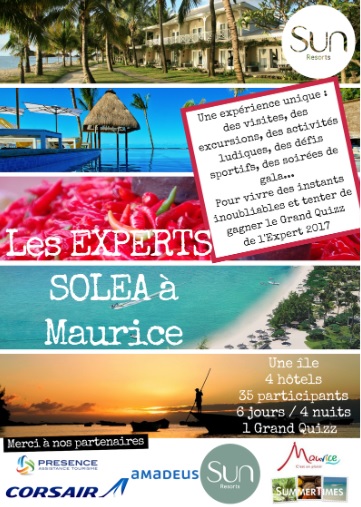 Solea organise un éductour à L'Ile Maurice - DR Solea organise un éductour à L'Ile Maurice - DR