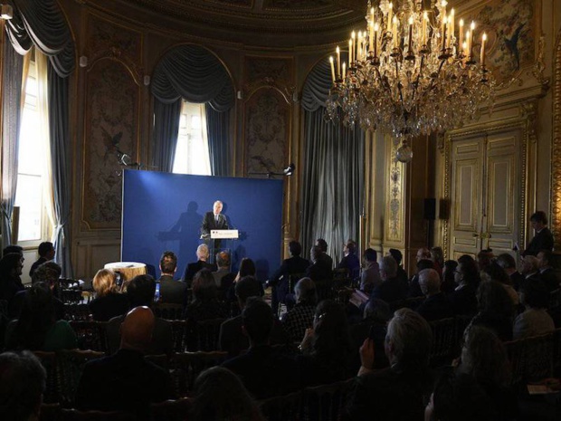 Remise du rapport de Martin Malvy à Jean-Marc Ayrault, mardi 14 mars au Quai d'Orsay. © DR Cyril Bailleul Remise du rapport de Martin Malvy à Jean-Marc Ayrault, mardi 14 mars au Quai d'Orsay. © DR Cyril Bailleul