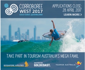 Corroboree West 2017 : Tourism Australia organise son méga éductour en octobre 2017