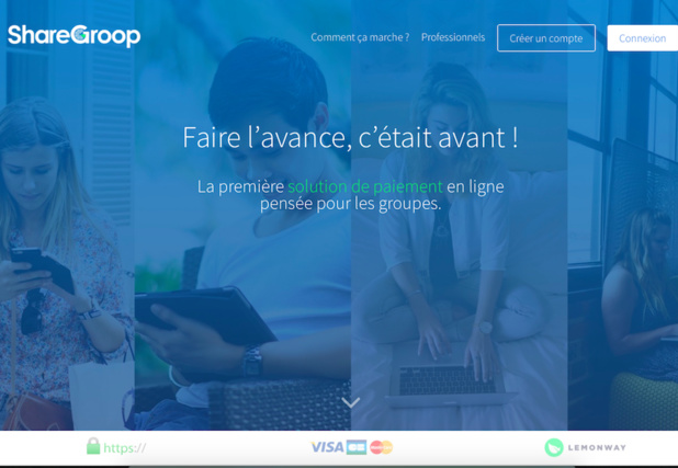 "Nous considérons le groupe comme un web-acheteur à part entière et nous développons pour lui une solution de paiement adaptée à ses usages." (c) Sharegroop