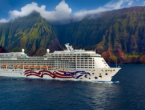 Le Pride of America navigue dans les quatre principales îles hawaïennes (Honolulu, Maui, Big Island et Kauai) - DR : NCL