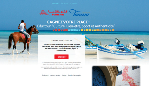 L'ONTT et Tunisair font gagner des places pour 2 éductours en Tunisie