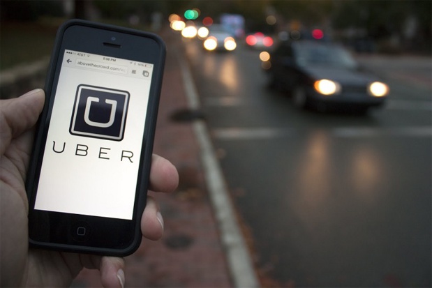 Selon Uber, 300 000 clients utilisent son application de mise en relation pour effectuer une course ou un trajet au Danemark et revendique 2 000 conducteurs (c) maxres