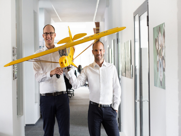 Marek Janetzke et Philipp Kadelbach, DG et fondateur de Flightright © DR Marek Janetzke et Philipp Kadelbach, DG et fondateur de Flightright © DR