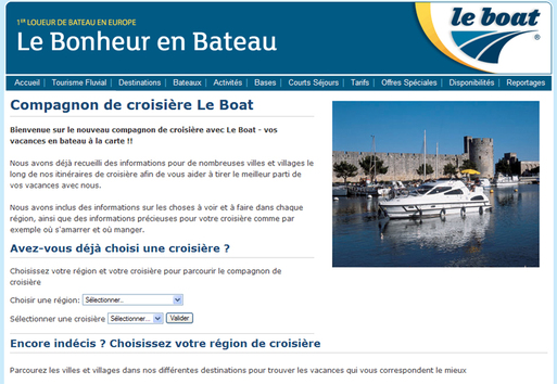 Le compagnon de croisière, nouveau service en ligne pour préparer sa croisière Le compagnon de croisière, nouveau service en ligne pour préparer sa croisière