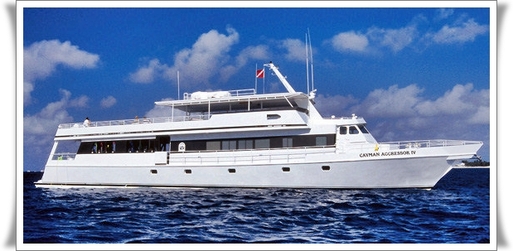 Un bateau de la gamme Aggressor, leader de la croisière plongée aux États Unis, et qui possède une quinzaine de bateaux haut de gamme opérant aux Cayman Islands, Cocos Island, Belize, le Costa Rica, les Galapagos et l’Equateur... Un bateau de la gamme Aggressor, leader de la croisière plongée aux États Unis, et qui possède une quinzaine de bateaux haut de gamme opérant aux Cayman Islands, Cocos Island, Belize, le Costa Rica, les Galapagos et l’Equateur...