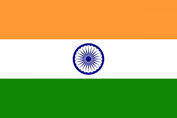 Drapeau de l'Inde - DR : Wikipedia