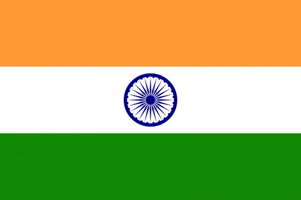 Drapeau de l'Inde - DR : Wikipedia Drapeau de l'Inde - DR : Wikipedia
