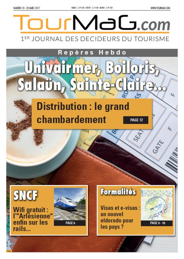 La couverture du 11e numéro de Repères Hebdo - DR : TourMaG.com La couverture du 11e numéro de Repères Hebdo - DR : TourMaG.com