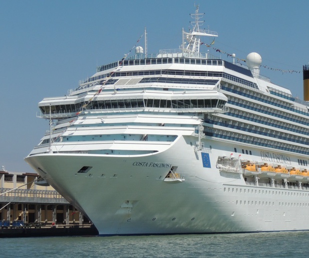 Le Costa Fascinosa a été privatisé pour un mariage - DR