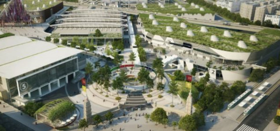 Le Paris Convention Centre sera situé dans le pavillon 7 du parc des expositions de la porte de Versaille, à Paris - Photo : Viparis