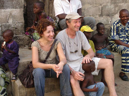 Najoua Mahmoud directrice du développement d'Afriquiah et Olivier Théry directeur associé de Chemins de Sable - Ethnica