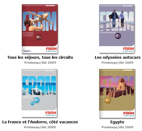 Brochuresenligne.com : 2 nouvelles brochures Voyages Fram