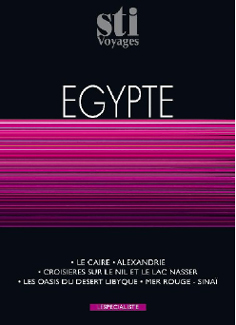 STI Voyages : early booking sur la production printemps/été Egypte