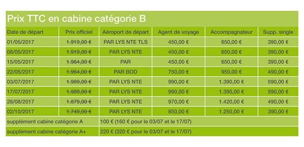 Visit Europe : offre spéciale agents de voyages sur le nouveau navire MV il Mare
