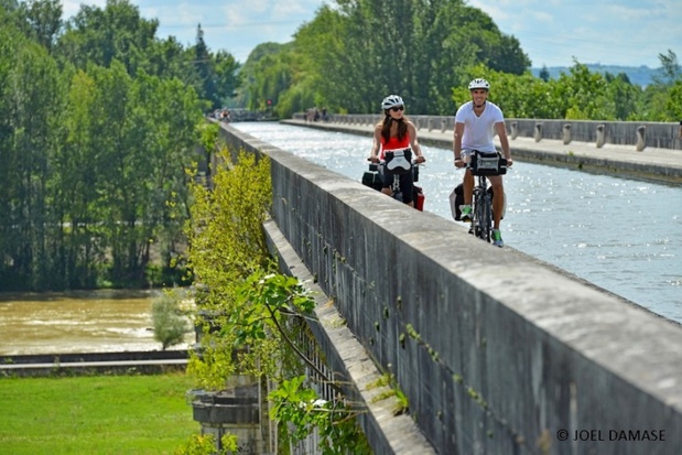 Evazio organise un circuit sur le canal de Garonne, entre Bordeaux et Toulouse.