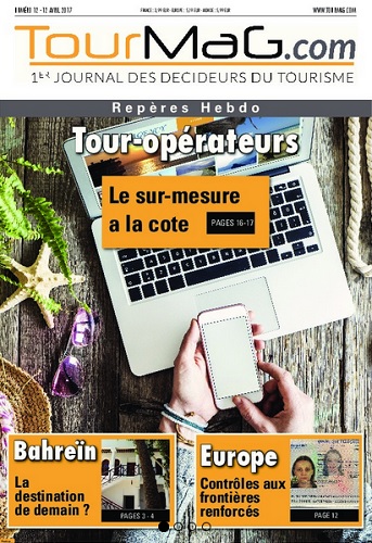 La couverture du 12e numéro de Repères Hebdo - DR : TourMaG.com
