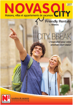 Couverture de la brochure "Novasol City" 2017 - DR : Novasol Couverture de la brochure "Novasol City" 2017 - DR : Novasol