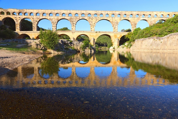 Le Pont du Gard accueille la compagnie Nicole et Martin, qui propose aux familles deux nouvelles créations - DR