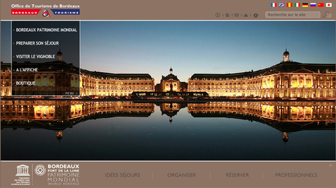Bordeaux : un nouveau site web pour l'OT Bordeaux : un nouveau site web pour l'OT