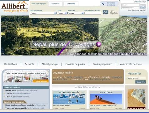 Allibert : refonte du site web et cap sur les derniers espaces sauvages