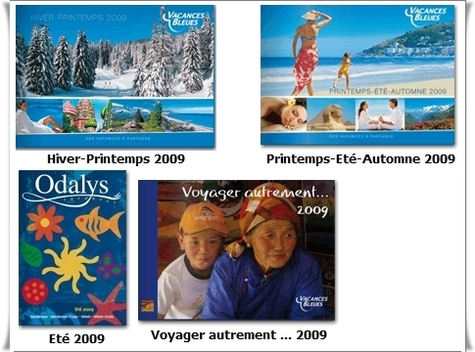 Brochures en ligne : la vie en bleu avec Vacances Bleues et Odalys