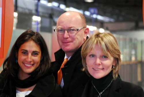 De gauche à droite, Aurélie Coignac, Gilles Meynard et Line Joly (Air Partner) - © Jacques Denarnaud De gauche à droite, Aurélie Coignac, Gilles Meynard et Line Joly (Air Partner) - © Jacques Denarnaud