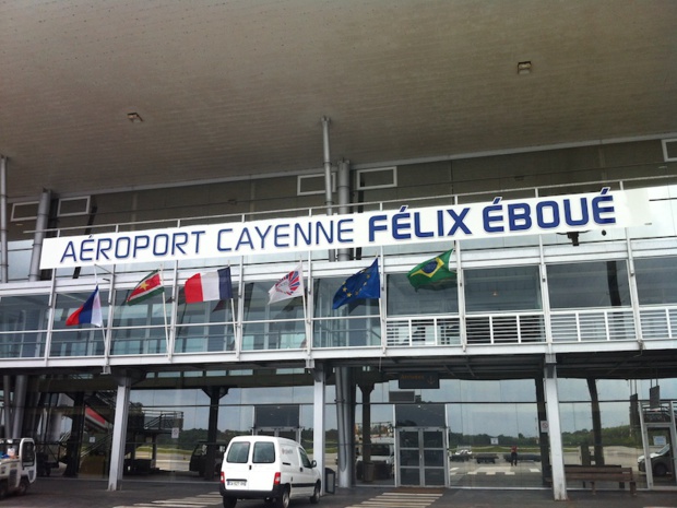 L'aéroport de Cayenne-Félix Eboué, principal point d'entrée sur le territoire guyanais © DR L'aéroport de Cayenne-Félix Eboué, principal point d'entrée sur le territoire guyanais © DR