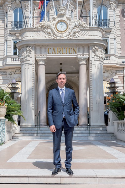Giuseppe Vincelli, nouveau directeur général de l'InterContinental Carlton Cannes  © InterContinental Carlton Cannes