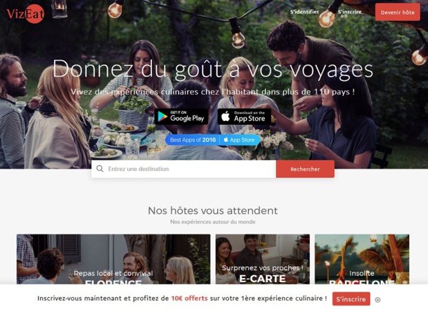 VisEat se lance sur le marché chinois - DR Capture écran VisEat se lance sur le marché chinois - DR Capture écran