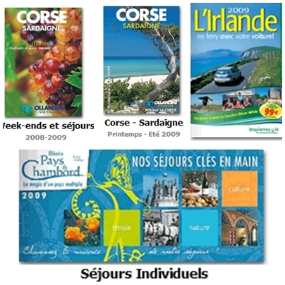 Brochures en ligne : la Corse, le Pays de Chambord et l'Irlande au programme