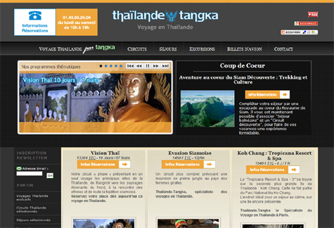 Tangka Voyages et Voyageurs Associés lancent un site dédié à la Thaïlande