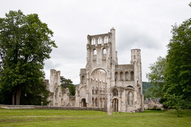 La Normandie médiévale devient une thématique prioritaire pour le CRT de la région DR: Abbaye de Jumièges