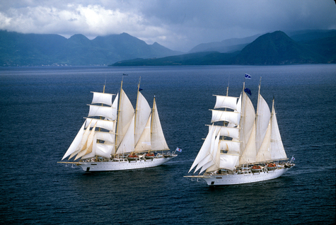 Le Star Clipper et le Star Flyer