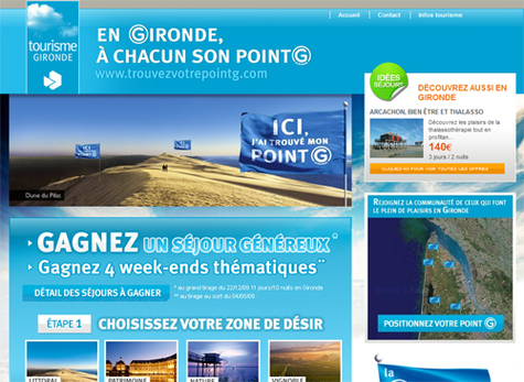 Le site Trouvezvotrepointg.com Le site Trouvezvotrepointg.com