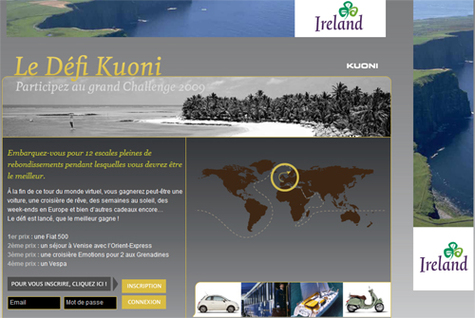 Kuoni lance son « Défi » pour les agents de voyages