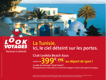 Un visuel de la campagne de promotion Un visuel de la campagne de promotion