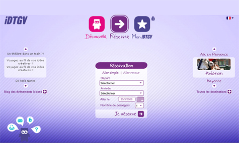 La nouvelle version du site idtgv.com est disponible depuis le 24 mars pour l'ouverture des ventes à 19 € l'aller simple de cet été La nouvelle version du site idtgv.com est disponible depuis le 24 mars pour l'ouverture des ventes à 19 € l'aller simple de cet été