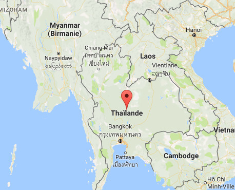 Le visa sera valable 60 jours pour la Thaïlande et 30 jours pour le Cambodge - DR : Google Maps