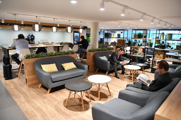Le nouveau salon HOP! Air France situé à Paris - Orly Ouest - DR