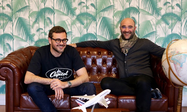 Boris et David au Welcome City Lab (c) MilesBooster Boris et David au Welcome City Lab (c) MilesBooster