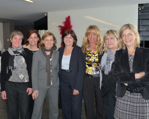 De gauche à droite : V. Brizon, D. Daget, A. Gascoin, C. Pioli, C. Deloy, M. Laget-Herbaut, G. Leduc De gauche à droite : V. Brizon, D. Daget, A. Gascoin, C. Pioli, C. Deloy, M. Laget-Herbaut, G. Leduc