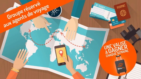 Misterfly a lancé un groupe dédié aux agents de voyages sur Facebook - DR