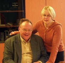 René Léonard et sa fille Véronique René Léonard et sa fille Véronique